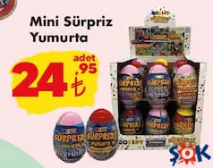 GOKİDY OYUNCAK MİNİ SÜRPRİZ YUMURTA
